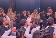 صورة اول ظهور للفنان احمد سعد بعد تعافيه من إصابته في حادث السير