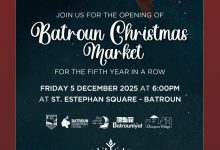 صورة سوق عيد الميلاد في البترون يفتتح موسمه الخامس علي التوالي بساحة مار اسطفان