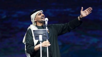 صورة حفل تاريخي في الاتحاد ارينا للفنان الكبير حسين الجسمي