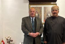 صورة أيمن سماوي يلتقي سفير سلطنة عمان لدي المملكة الأردنية الهاشمية