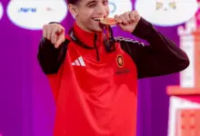 صورة المصارع المصري الصغير عبد الله حسونة يشعل المواقع والمنصات بحركة استثنائية ويحصد الذهب والبطولة
