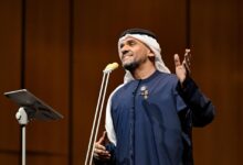 صورة حسين الجسمي يفاجئ حضنتك ياوطن بظهور عالمي مع الأوركسترا الوطنية الإماراتية