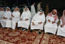 صورة إنتهاء عزاء آل عرياني وآل حناوي