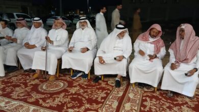 صورة إنتهاء عزاء آل عرياني وآل حناوي