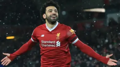 صورة مو صلاح يقود منتخب بلاده ويسجل اول إنتصار مصري في تاريخ كأس العالم