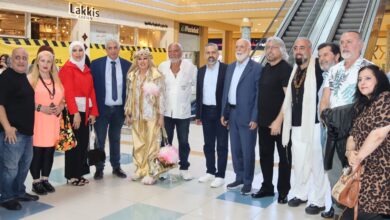 صورة مهرجان من البقاع يجمع الإعلاميين والفنانين في قب إلياس.. بين التراث والزمالة