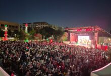 صورة حضور جماهيري بالالاف في حفل صوت الاردن عمر العبداللات في مدينة دالاس