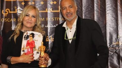 صورة لونا قصير تتميز في مهرجان اوسكار ايجيبت وتنال التقدير عن فيلمها الحقيبة الحمراء