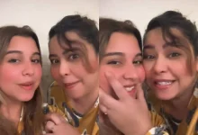 صورة شيرين عبدالوهاب وابنتها هنا يشعلان الميديا بفيديو عفوي وأغنية ياقلبو لنانسي عجرم