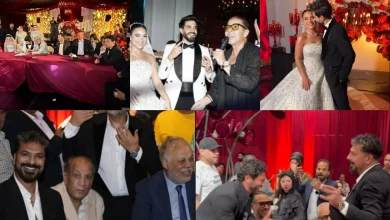 صورة سعد الصغير يجمع نجوم الفن الشعبي وكوكبة من الشخصيات والنجوم في حفل زواج إبنه
